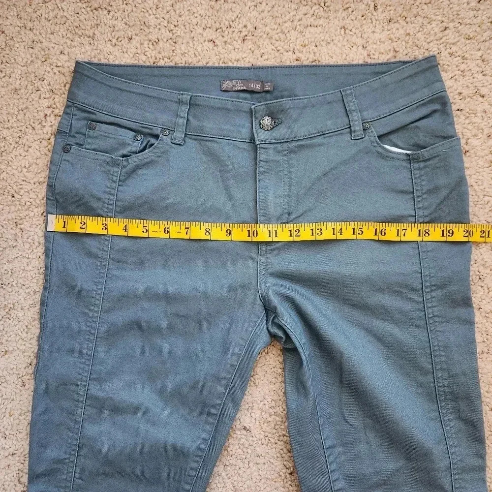Prana Carlotta Cropped Pants size 14/32 - Picture 8 of 10
